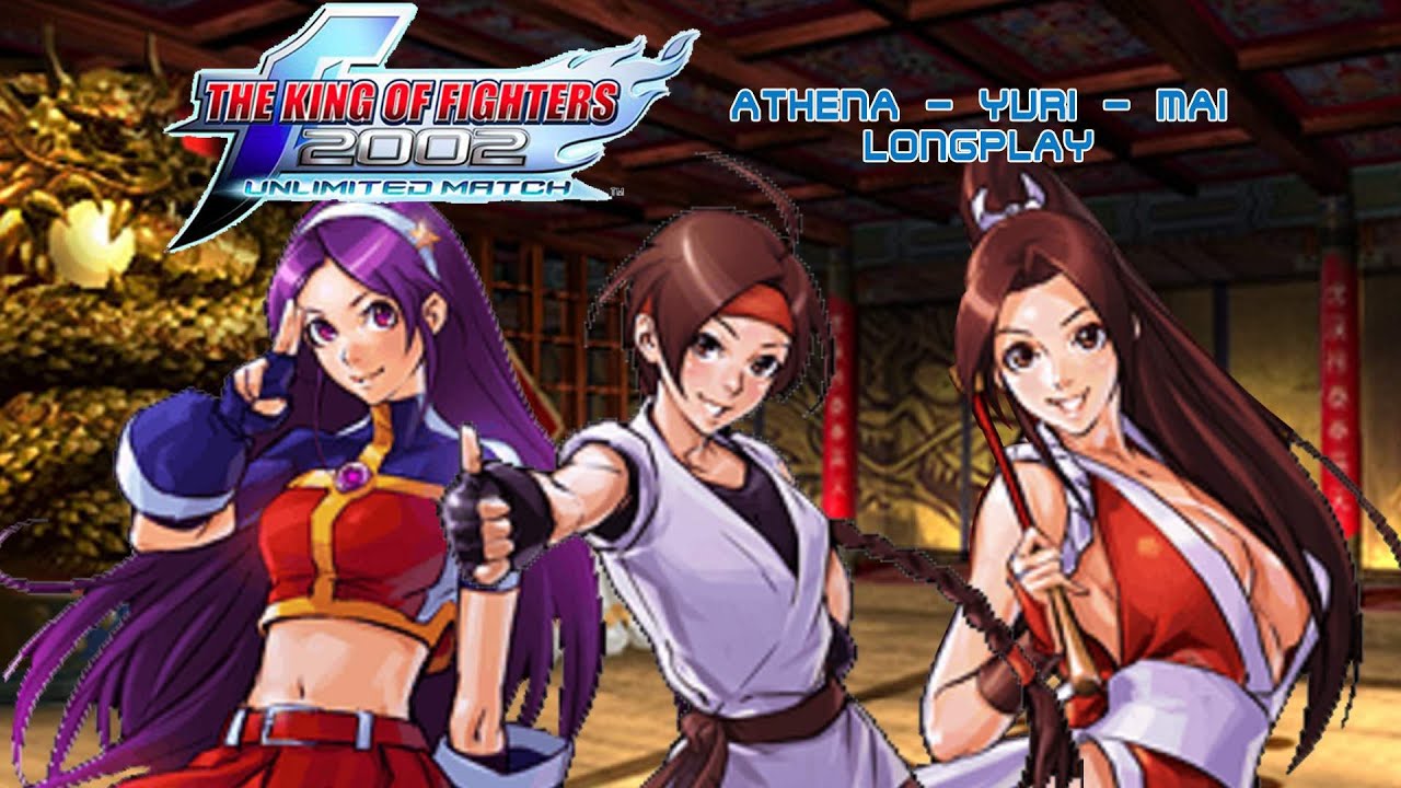 The King of Fighters 2002 Unlimited Match [Xbox 360] Athena - Yuri - Mai