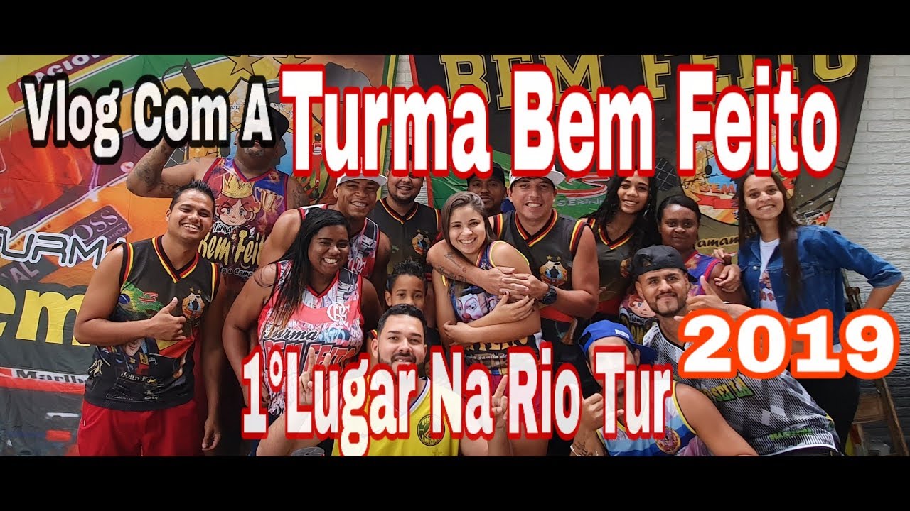 1º LUGAR NA RIO TUR  TURMA BEM FEITO VLOG COM ESSA RAPAZIADA FODA +
