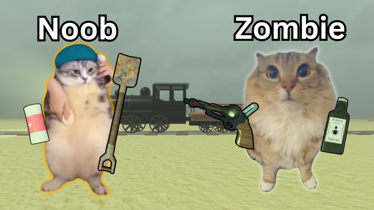 Dead Rails But It's Cats. (FULL MOVIE) - A Roblox Action Story