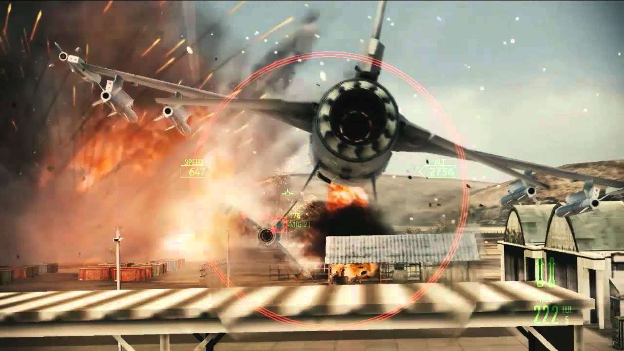 ACE COMBAT ASSAULT HORIZON - PS3 / X360 - Full-Blown Assault (Gamescom 2011 Trailer)