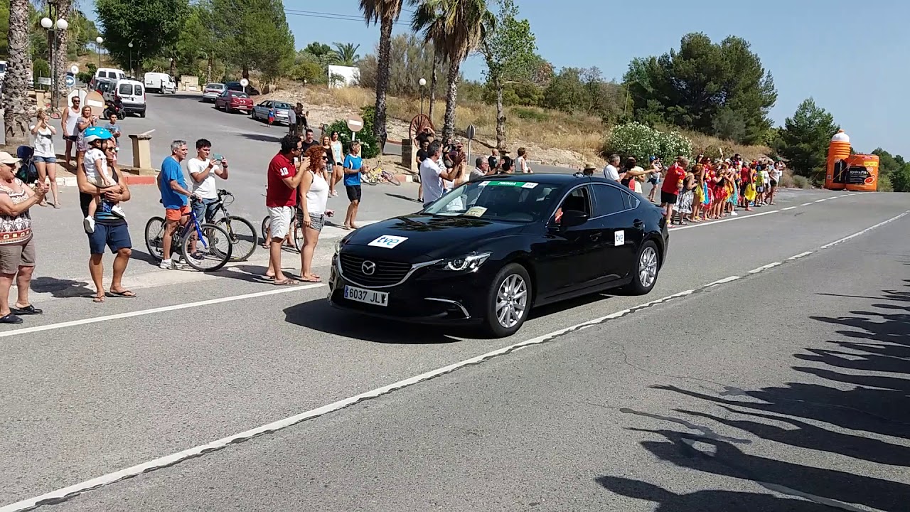 Paso de la 8° Etapa de la Vuelta Ciclista A España 2017