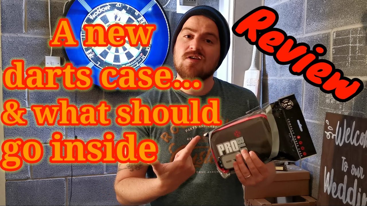 New Darts Case! And what should go in it! Review - Harrows Blaze Pro 6