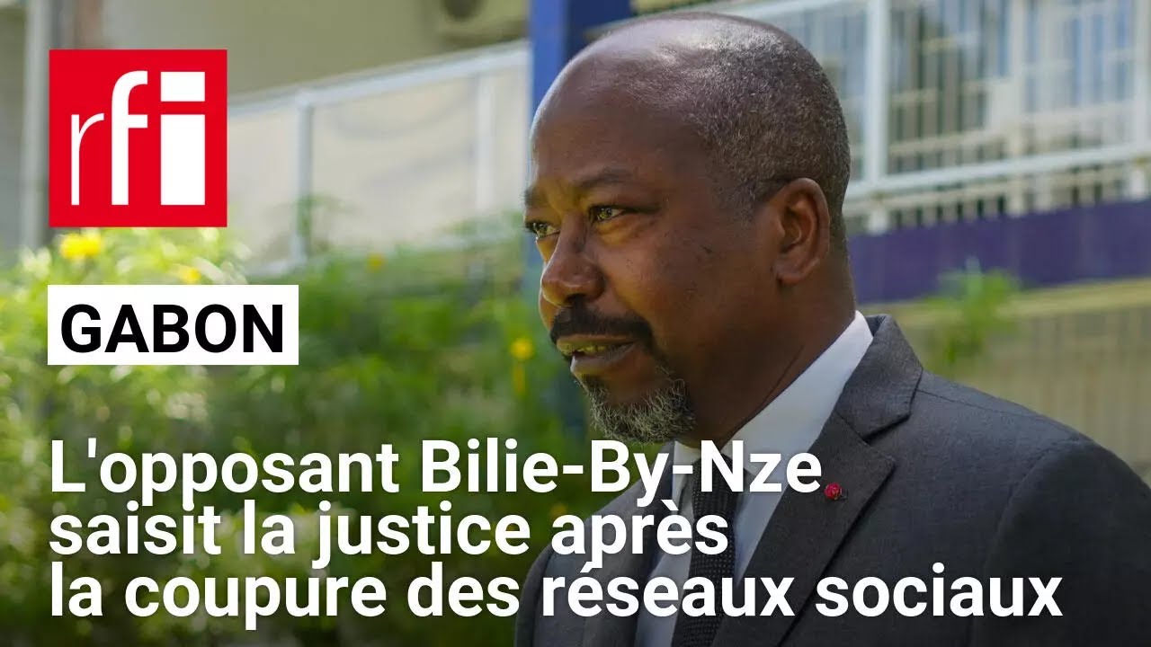 Gabon : l’opposant Bilie-By-Nze conteste la coupure des réseaux sociaux et saisit la justice