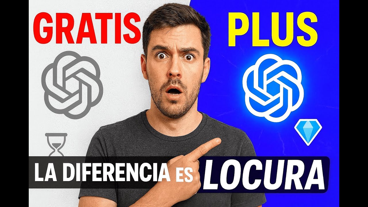 ¿Vale la Pena Pagar por ChatGPT Plus? 🤖 Comparativa REAL con la Versión Gratis (2025)