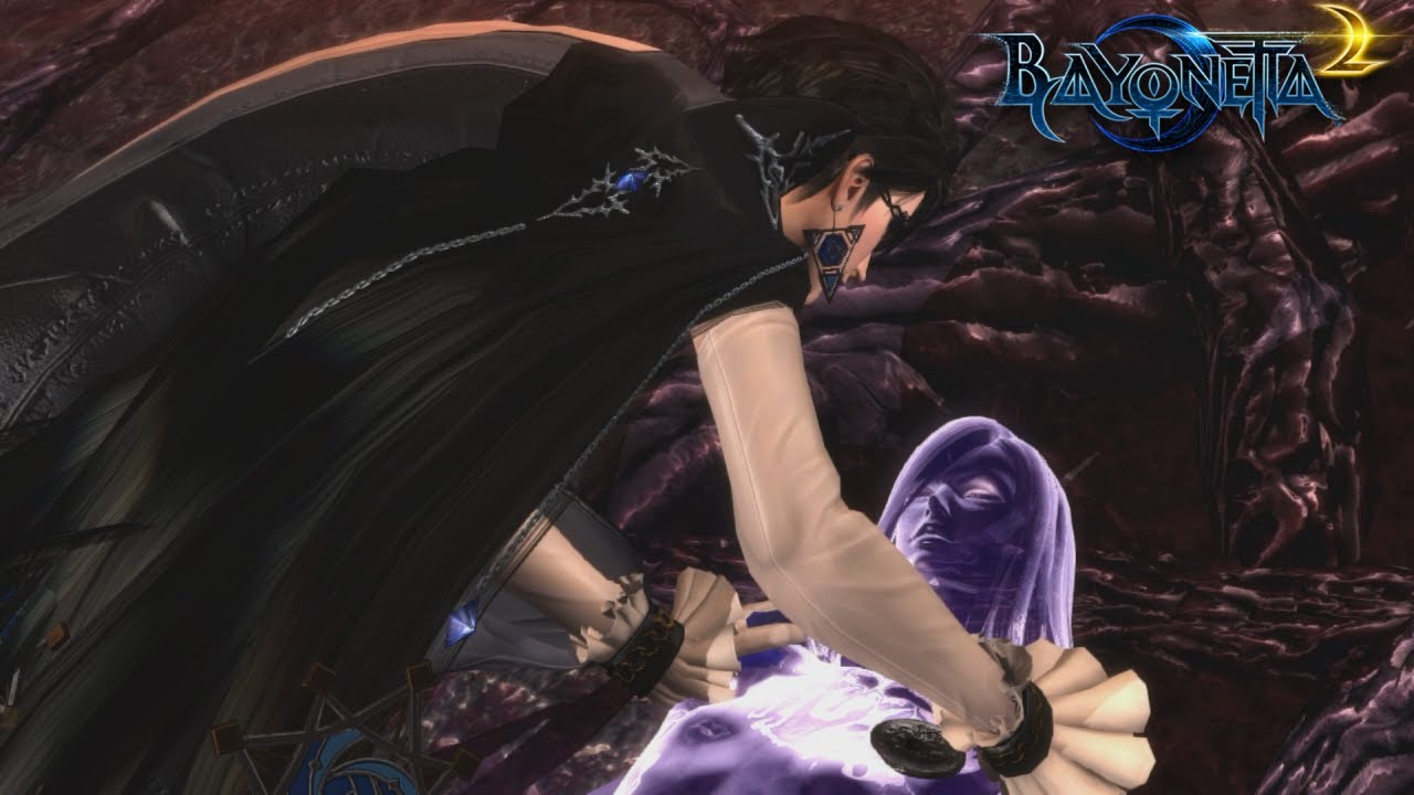 Bayonetta Rescues Jeanne From Hell & Alraine Boss Fight [Hard Diff] | Bayonetta 2