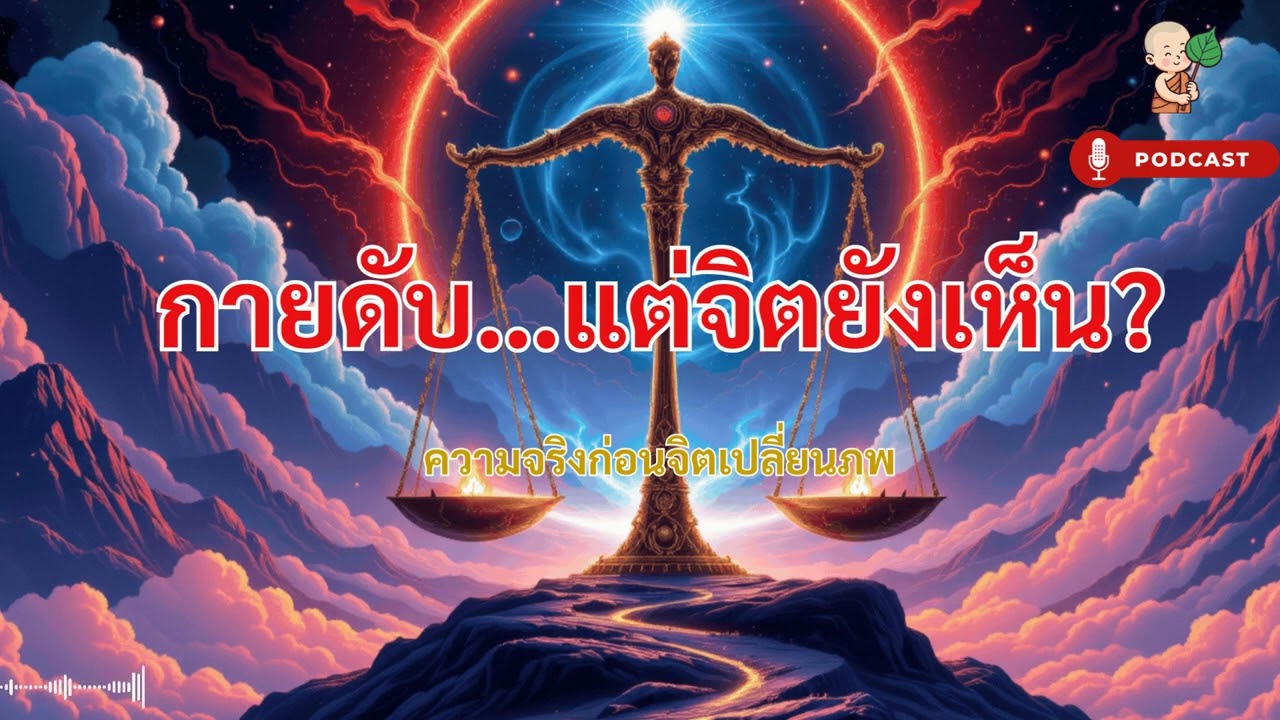 ร่างกายดับ แต่จิตยังเห็นทุกอย่าง…เกิดอะไรขึ้น? พุทธศาสนาอธิบายช่วงต่อระหว่างความเป็นและความตาย