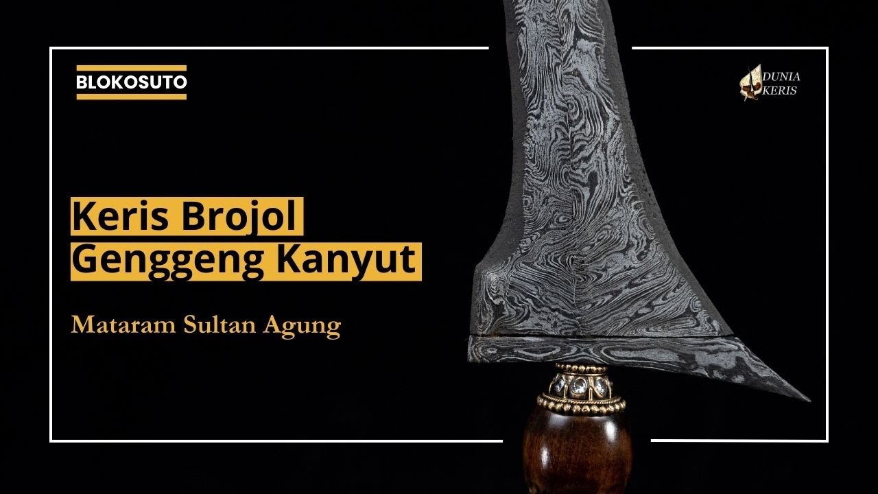 Keris Brojol Pamor Genggeng Kanyut Mataram SA | Blokosuto Eps 76
