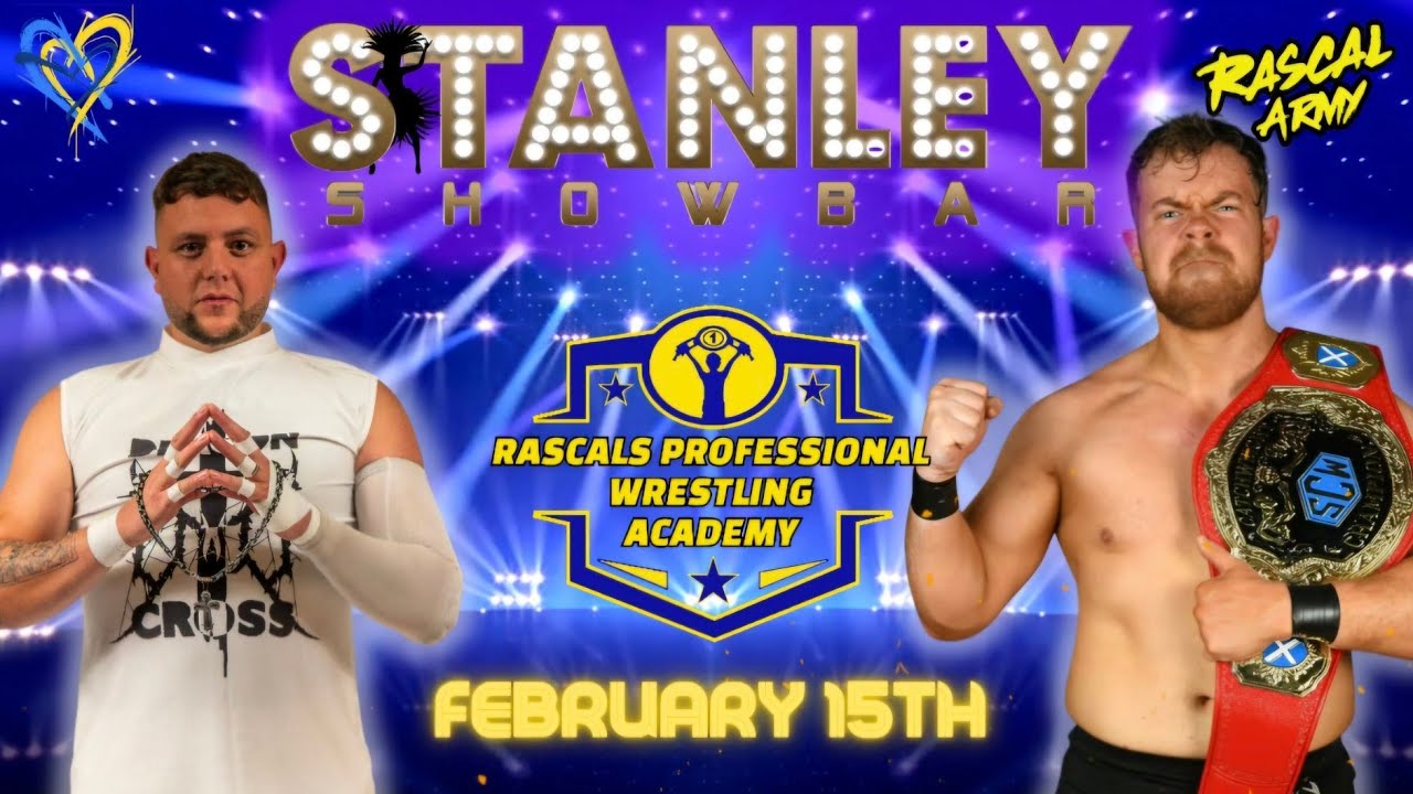 Rascals Stanley Show Bar Show - Match 3 - Saltire Championship Xander Davidson vs Deacon cross