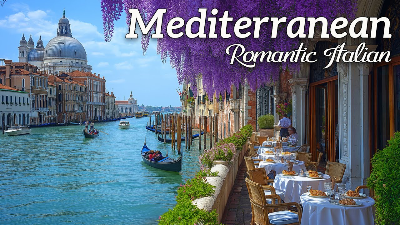 Chill Mediterranean Music 🏡🌊 2+ Hours of Relaxing Italian & Greek Music by the Coast