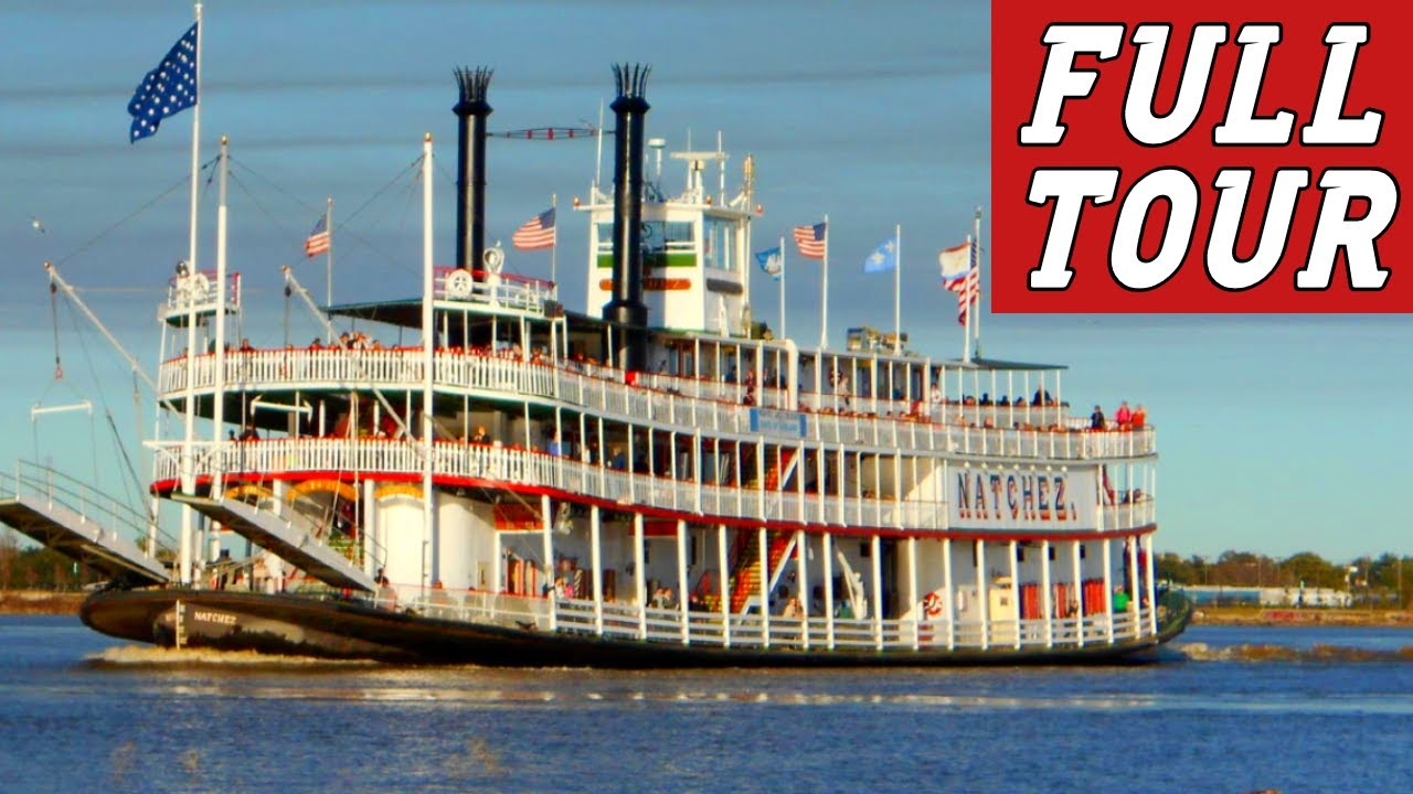 *STEAMBOAT NATCHEZ FULL TOUR* 2024 | New Orleans