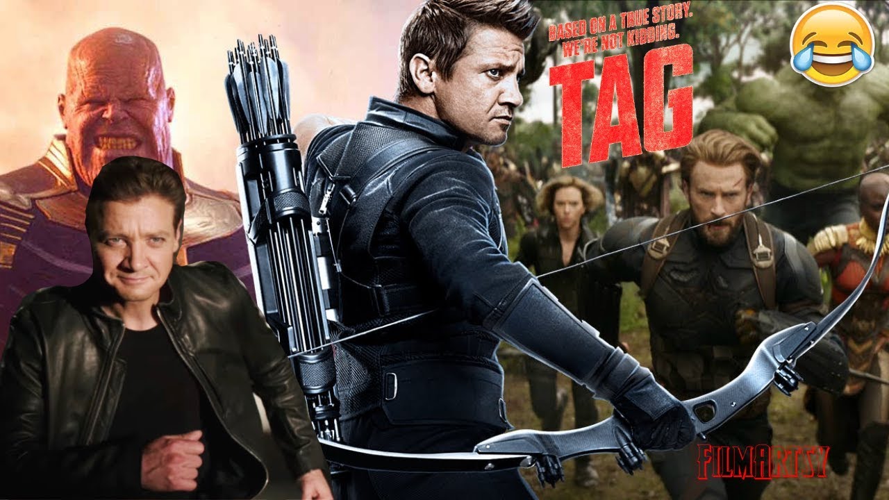Where was Hawkeye During Avengers: Infinity War? - Tag Movie Bloopers & Funny Moments