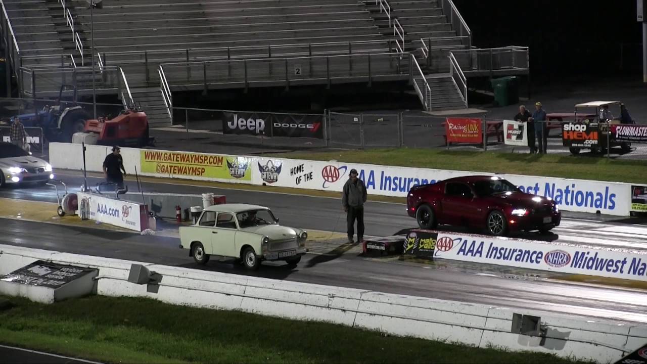 Unedited Trabant Drag Strip Pass