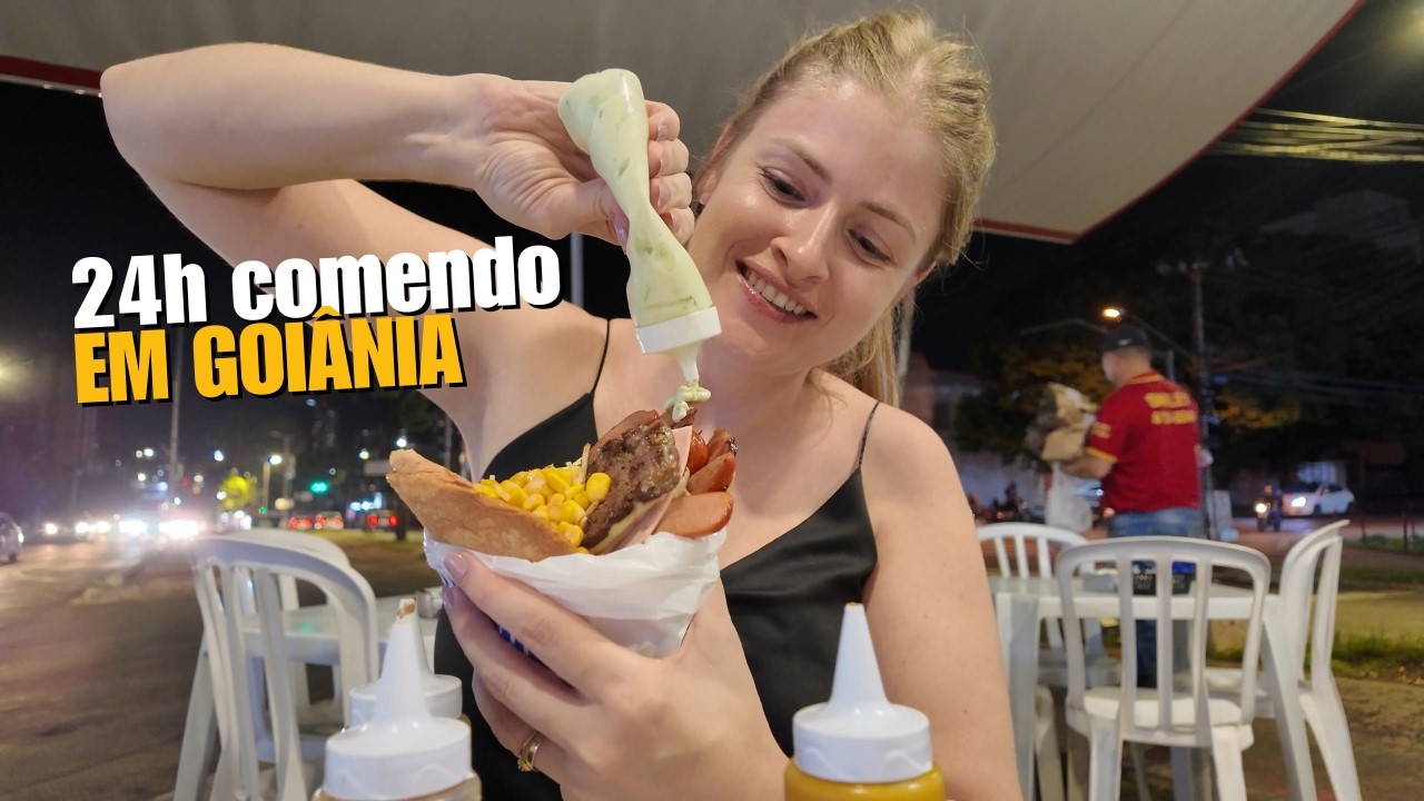 24 horas comendo as MELHORES comidas de Goiânia e Goiás