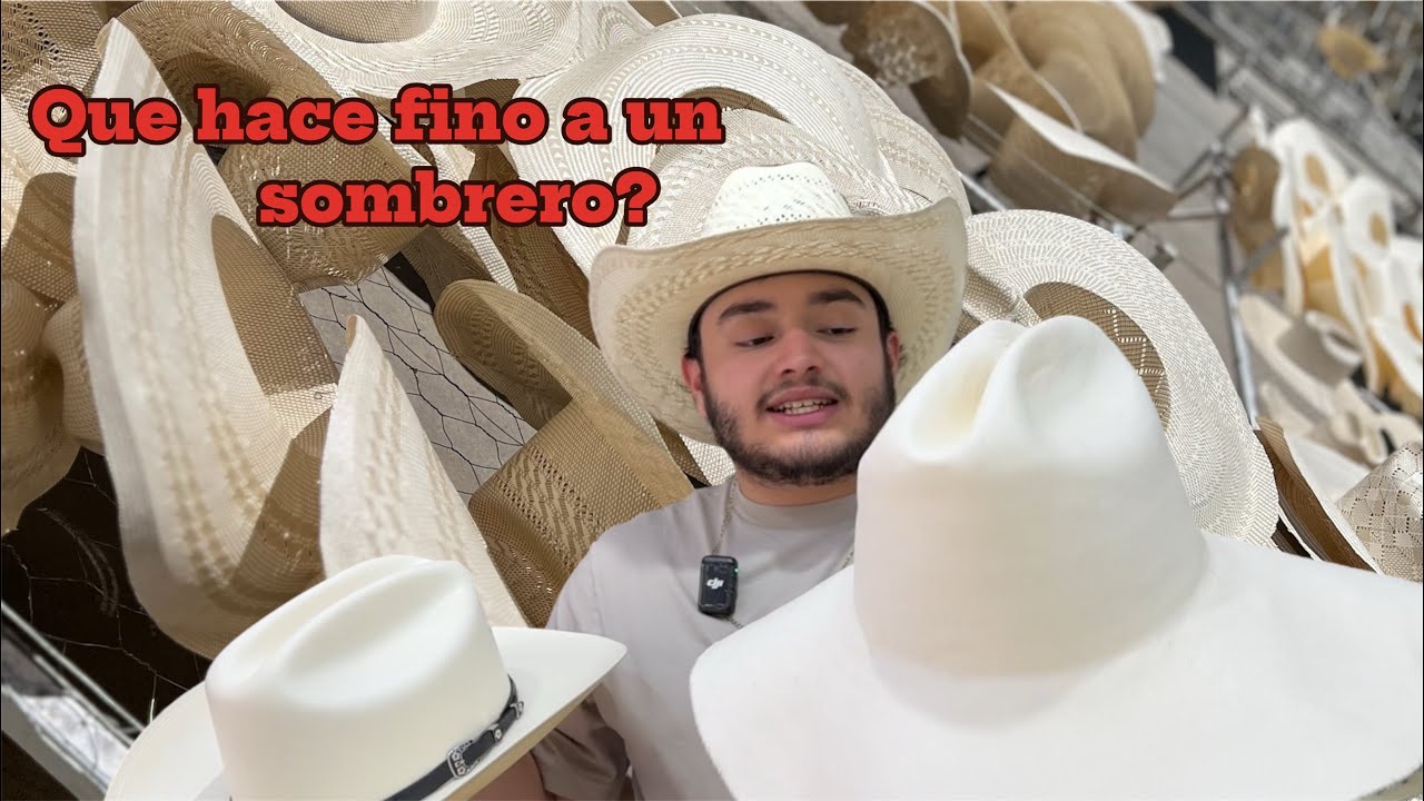 Cómo saber si un sombrero es fino👨🏻‍🌾🇲🇽 #sombreros #sombrerosvaqueros #sombrerosmexico