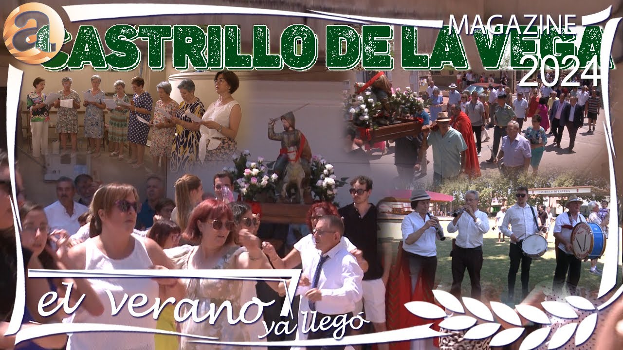 Fiestas de CASTRILLO DE LA VEGA: misa de Santiago, procesión y vermú en la pradera | EV 25 07 2024
