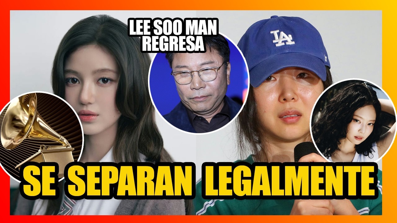 MIN HEE JIN Y DANIELLE SEPARAN SUS CASOS | GRAMMYS 2026 | LEE SO MAN VA POR SM
