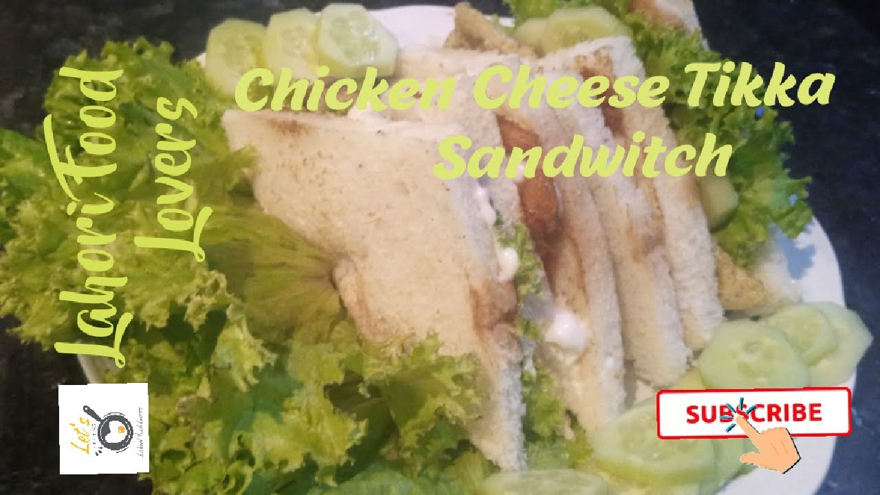 Chicken Cheese Tikka Sandwitch | Ramadan Special | Easy and Delicious | Lahori Food Lovers