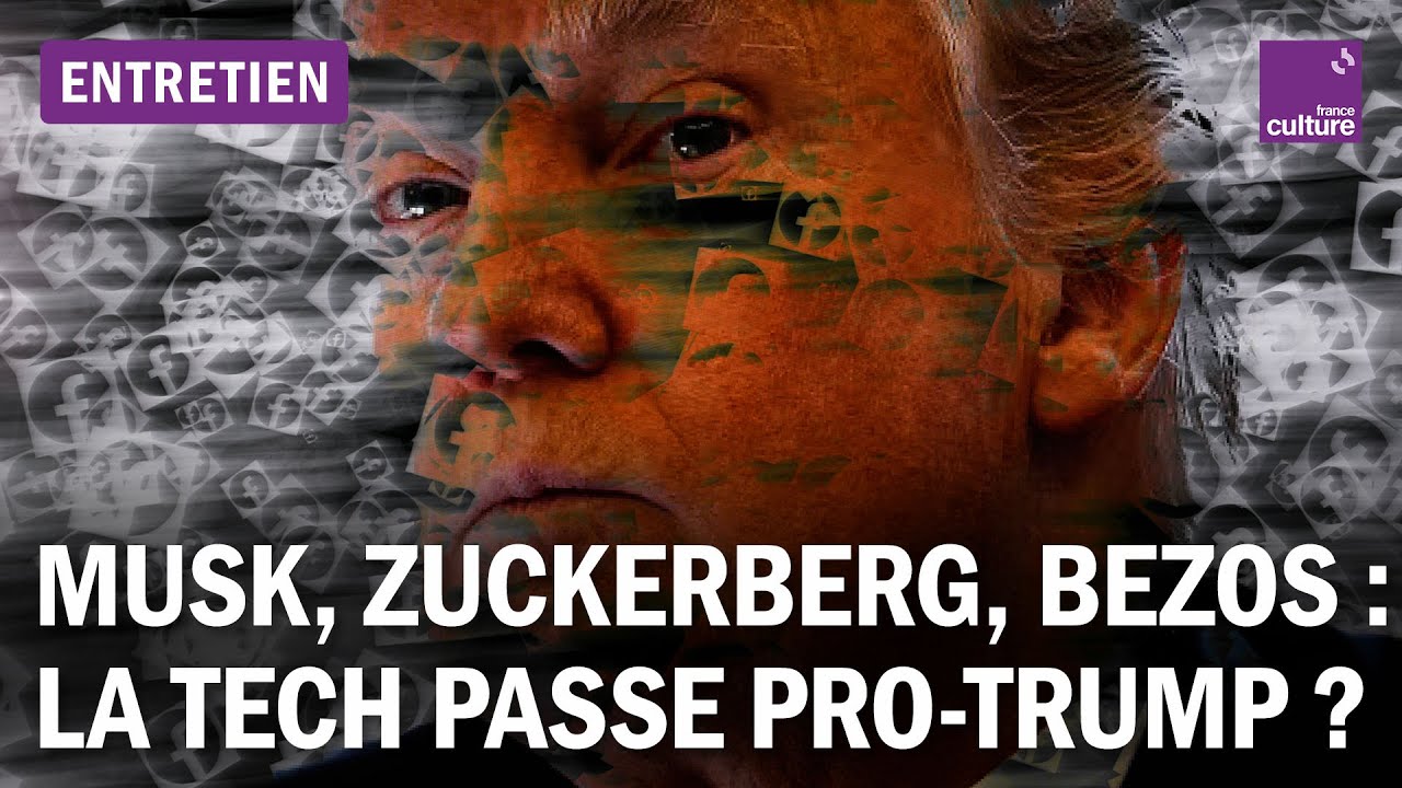 Après Musk et Bezos, Zuckerberg : le virage pro-Trump de la tech américaine
