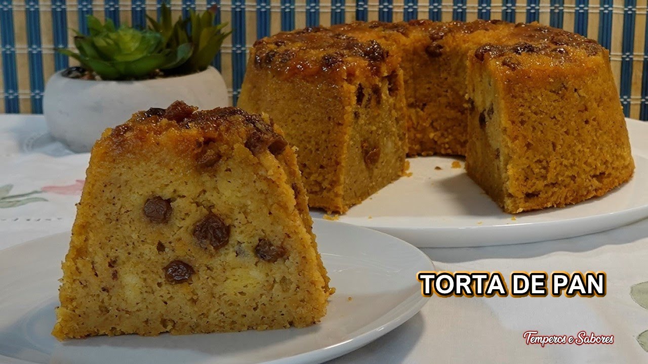 TORTA DE PAN Extraordinária En Sabor Y Muy Fácil