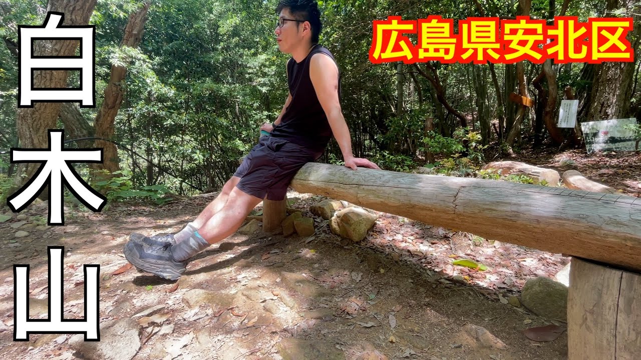 【リハビリ登山】今年初登山で広島県の白木山に登ったらかなりハードでトレイニング登山になった