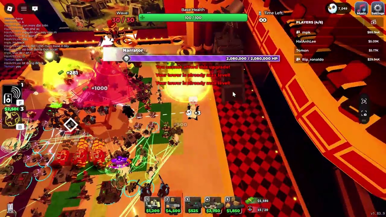 NARRATOR HARD MODE / FORSAKEN X TDS STRATEGY P3 POV ( TDS )