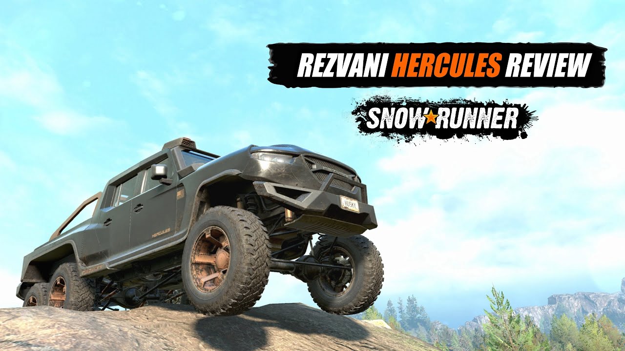 Snowrunner How good is Rezvani Hercules DLC | New 6x6 Scout