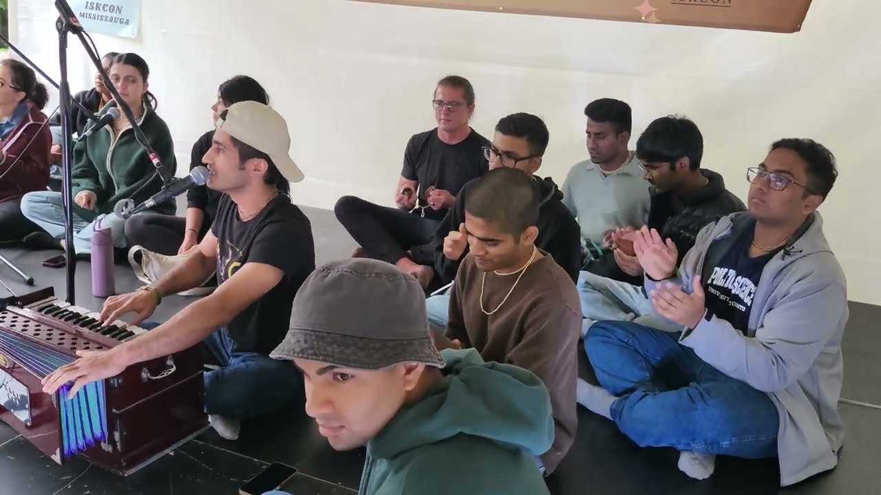 ISKCON MISSISSAUGA FESTIVAL OF JOY 2025 / BHAKTI ACADEMY HARE KRISHNA KIRTAN A CLIP SEPT 6TH 2025