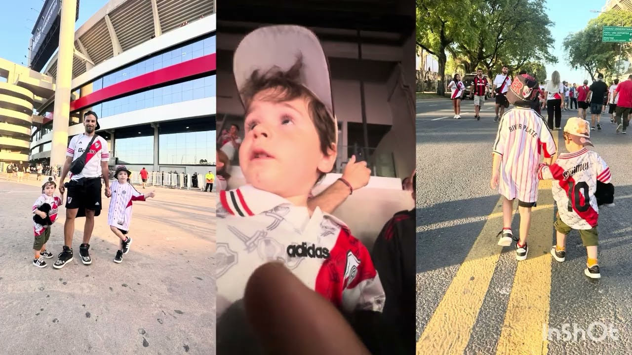 Yako conociendo el Monumental, vamos River Plate 