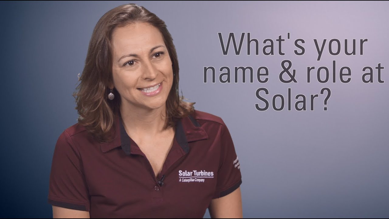 Meet the Solar Turbines Team - Danielle