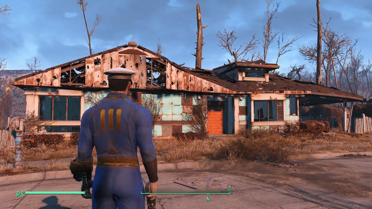 FALLOUT 4: LA CASA DEL CAPITAN VEGETTA!