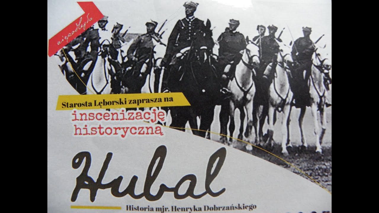 Hubal inscenizacja Historyczna walki i śmierci mjr  Henryka Dobrzańskiego w Lęborku 9 11 2025
