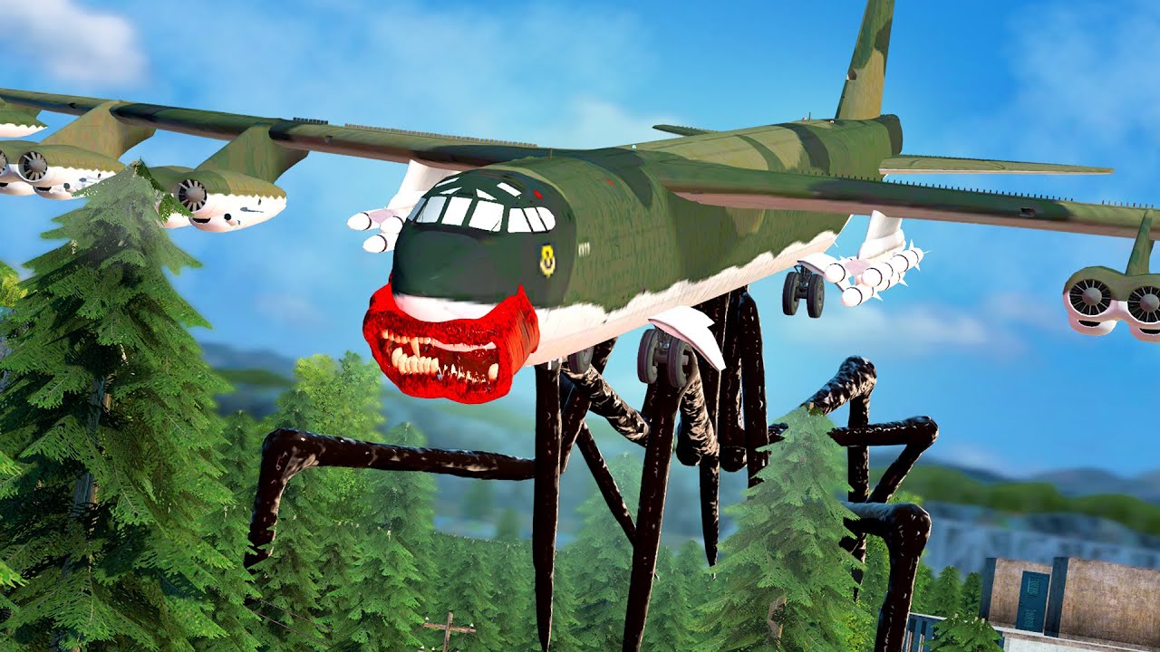 เครื่องบินกลายพันธุ์ ออกอาละวาดตามล่ากินคน! Plane Eater Trevor Henderson