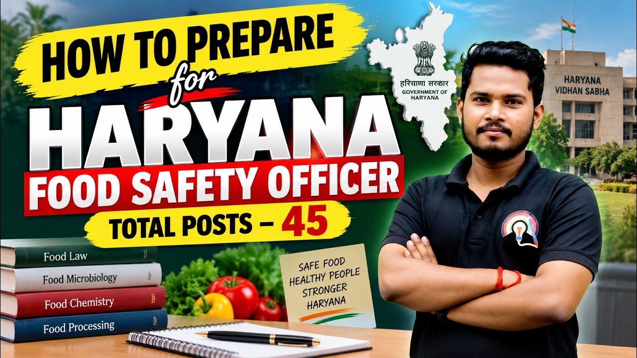 HARYANA HPSC FSO 2026 NOTIFICATION OUT🔥 | HPSC FSO EXAM PREPARATION