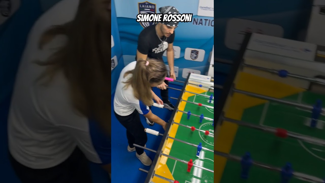 Palla al centro e Sponda 🔊Trickshot by Simone Rossoni! #calciobalilla #foosball #biliardino