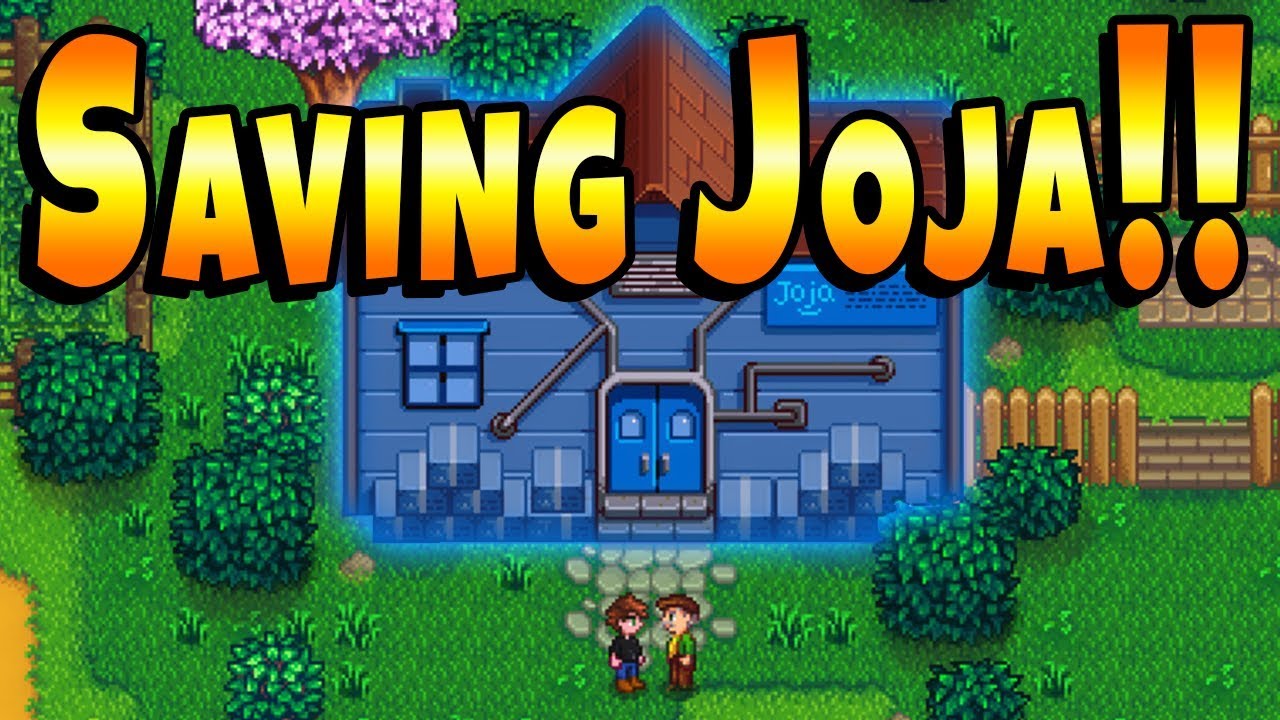 Lewis Wants Me To Fix Up Joja Warehouse! - Stardew Valley