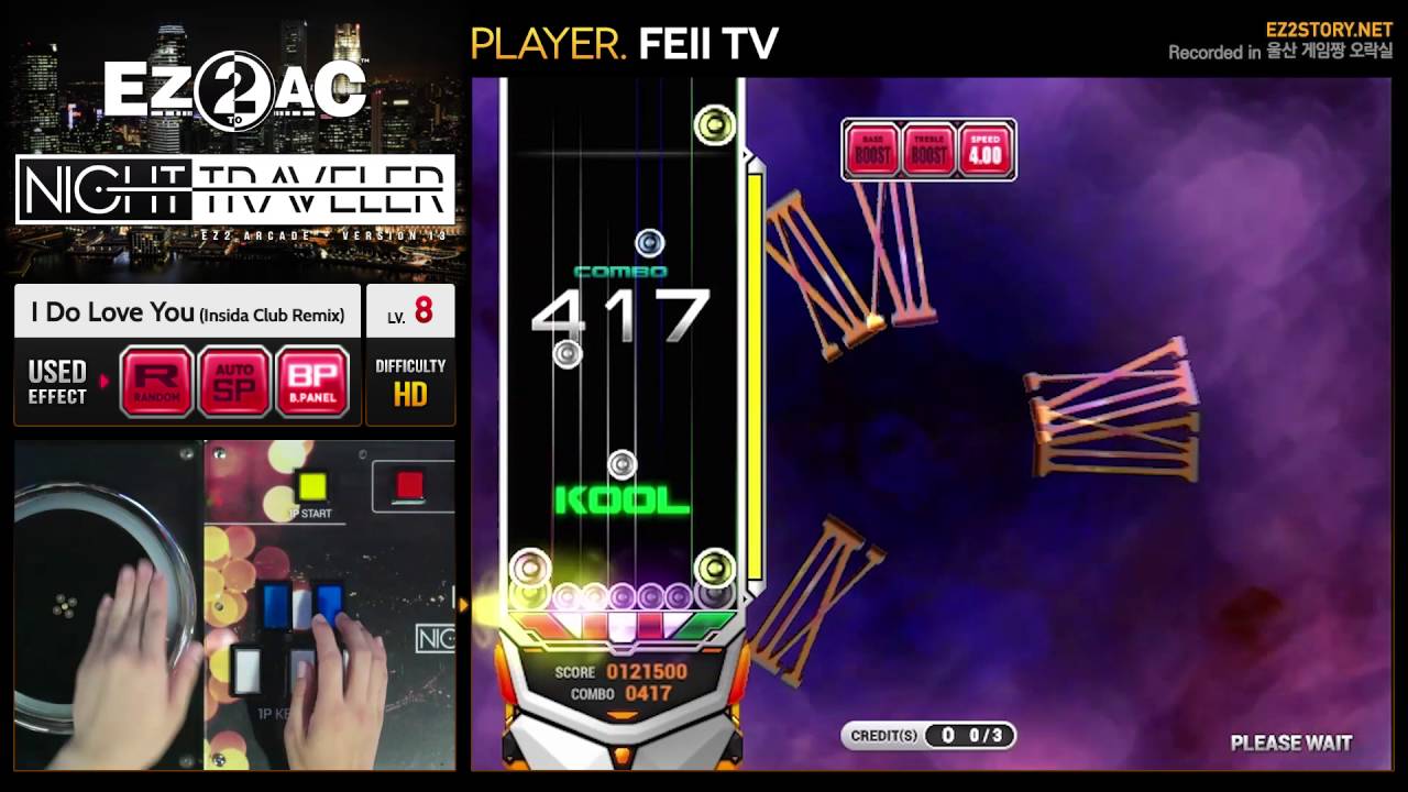 [EZ2AC : NT] 5K (8) I Do Love You (Insida Club Remix) [HD]