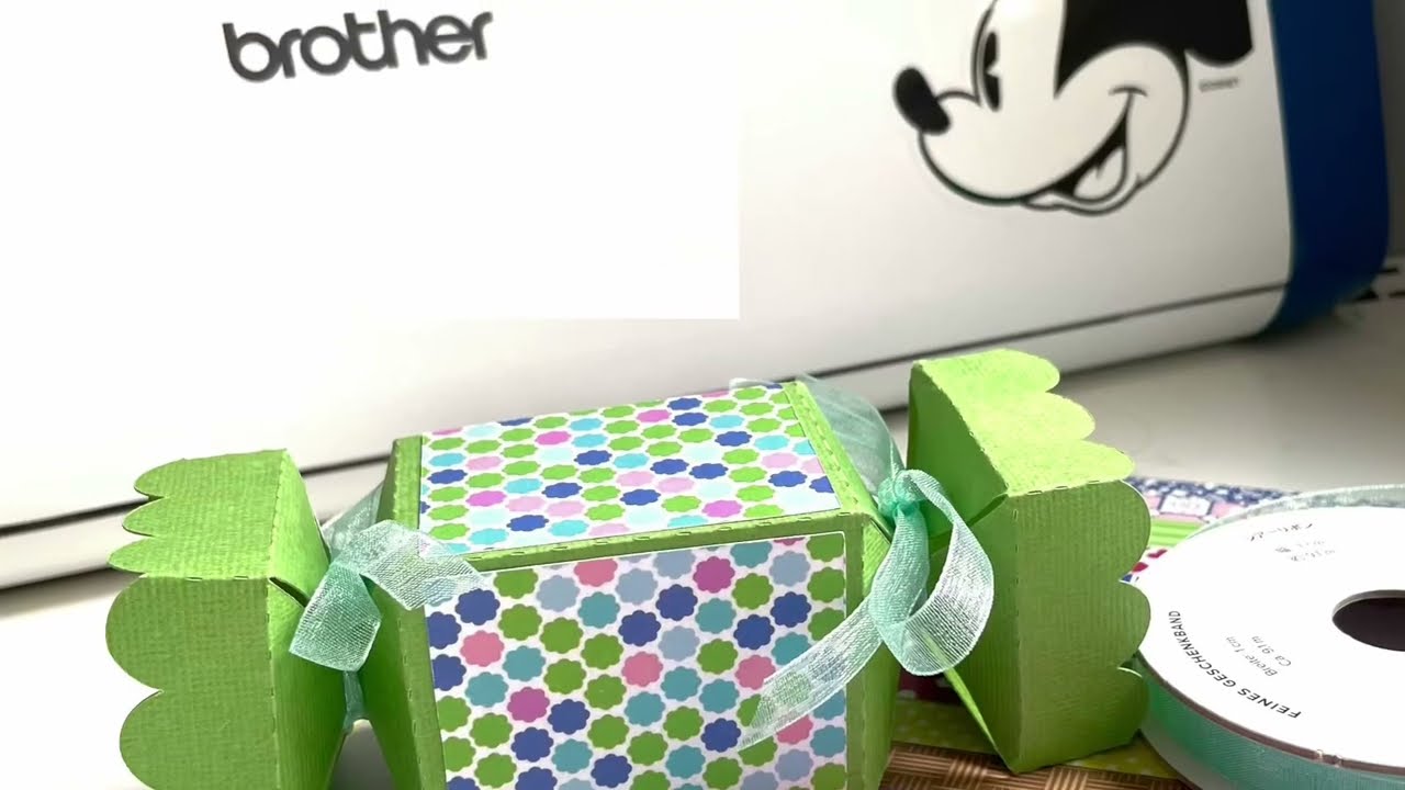 Brother Scan N Cut Candy Popper Treat Box! 