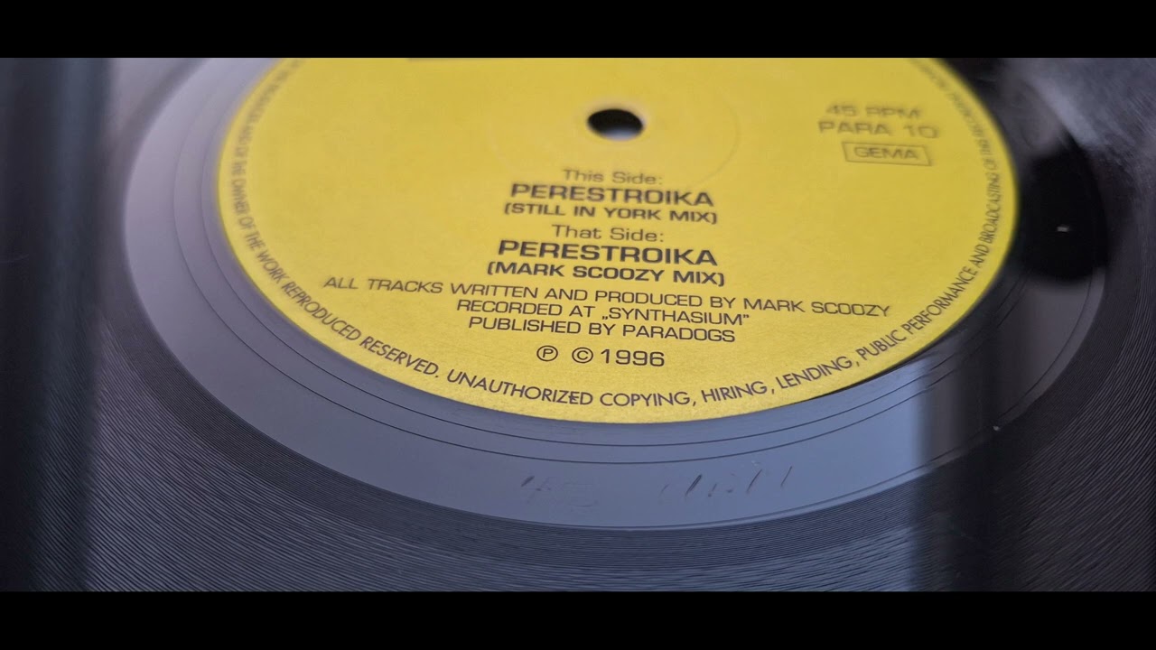 Sussex Perestroika - Perestroika (Still in York Mix) [Hard Trance 1996]