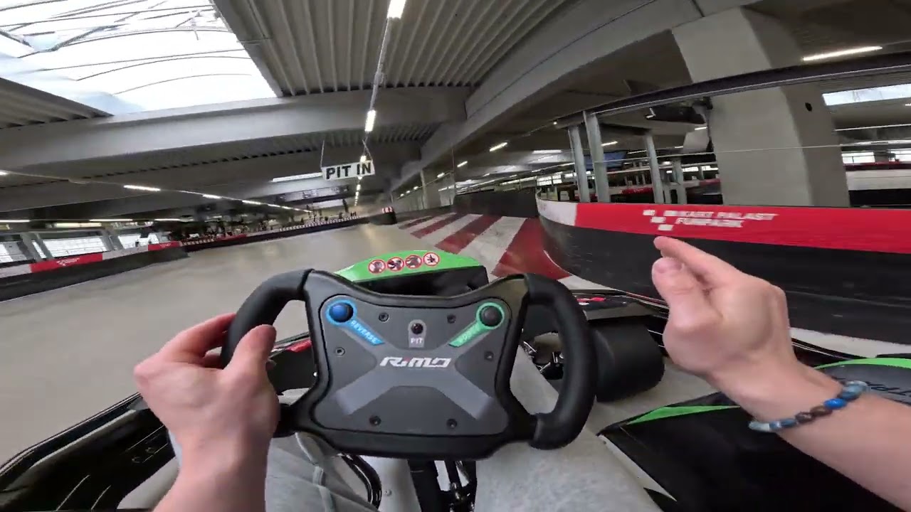 TeamSport E-Karting Kart Palast Funpark München-West - Hot lap Raceway 1 + 2 + 4