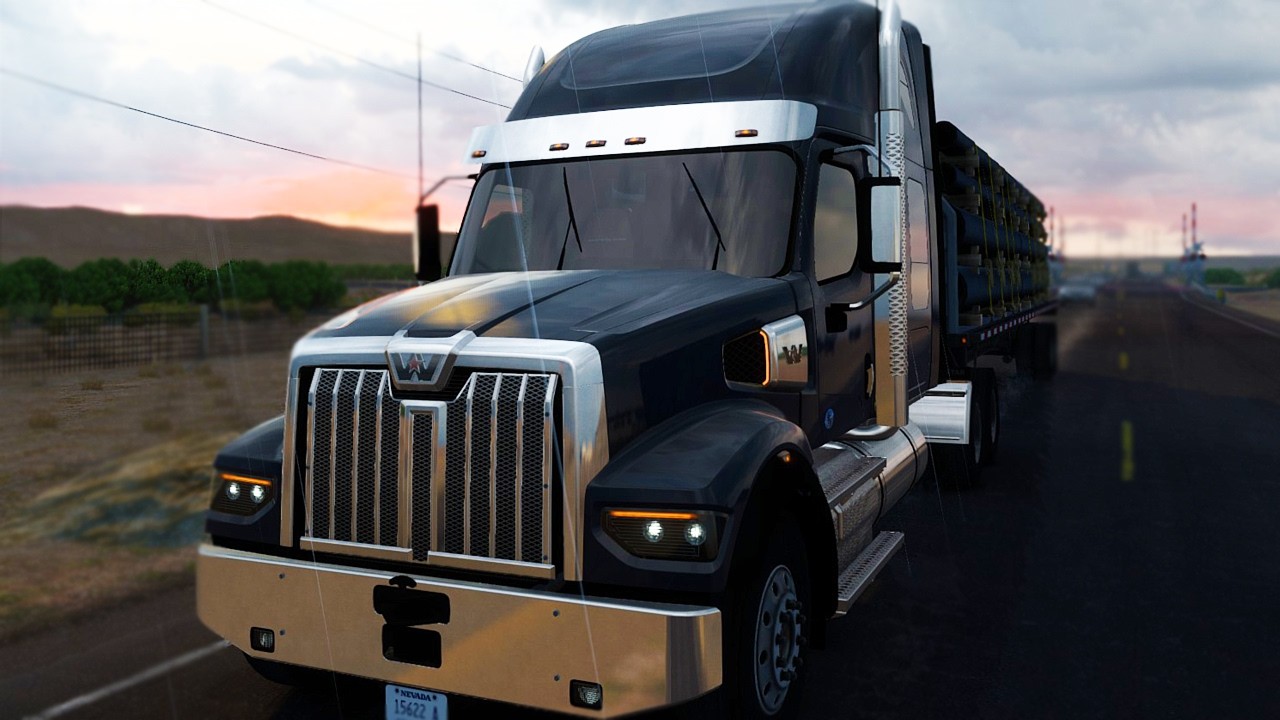 AMERICAN TRUCK SIMULATOR | Elko - Ely (REAL DRIVING)