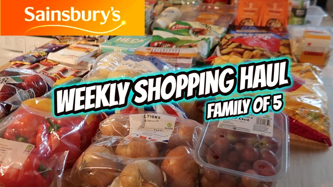 SAINSBURY'S GROCERY HAUL & PRICES ~ AD