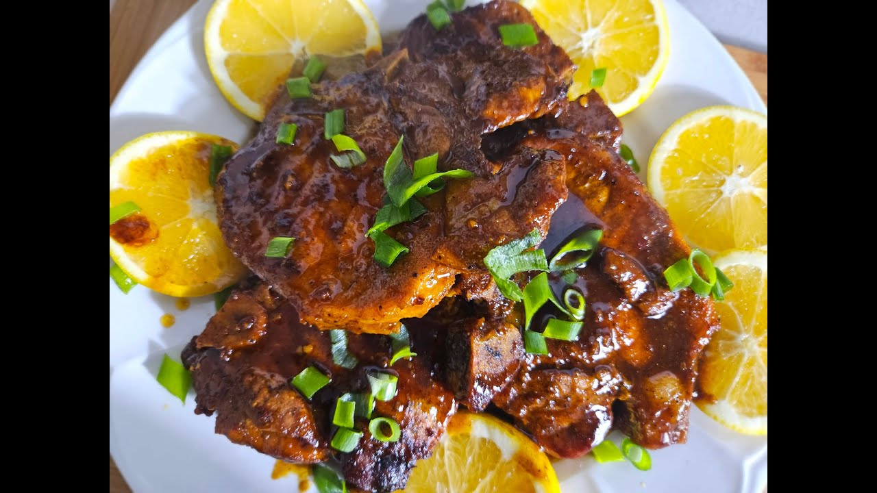 Orange Teriyaki Pork Chops #porkchoprecipes #porkchops #airfryerrecipes