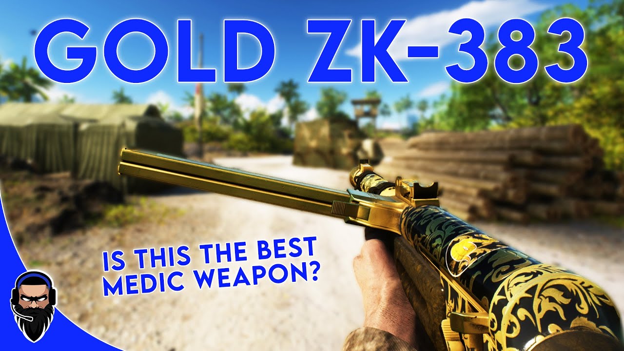 GOLD ZK-383 - Is this the best Medic Weapon in the game? - BATTLEFIELD V