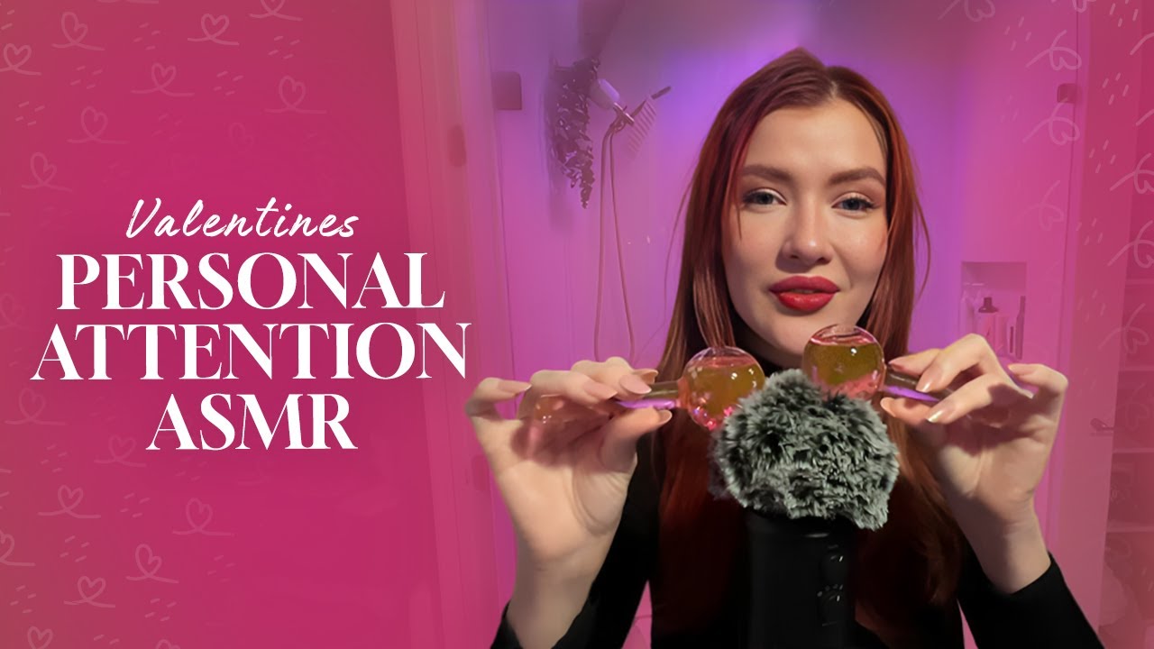 ASMR Valentine’s Day Skincare Slumber Party Facial | Personal Attention