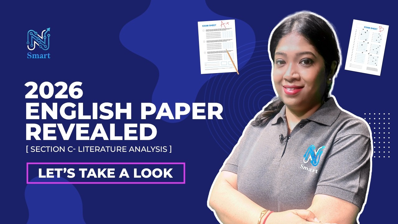 Class 10 CBSE English Language & Literature Paper 2026 | Section C Literature Analysis