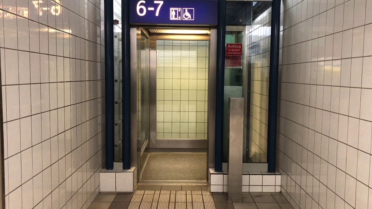Aufzugstour Dessau Hbf