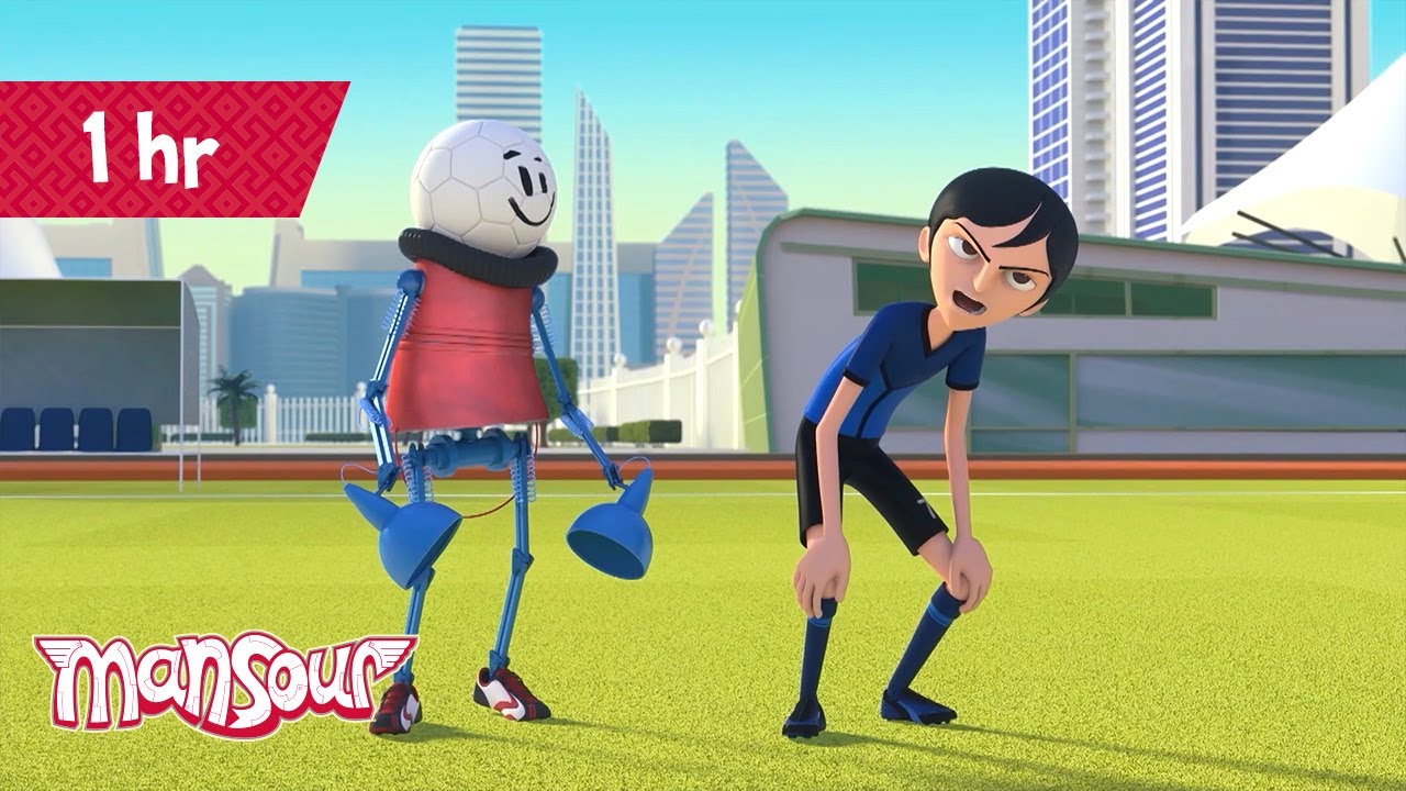 Mega Mansour Fun P8 🥳 | 1 Hour of Cartoons for Kids 🕐 | The Adventures of Mansour ✨