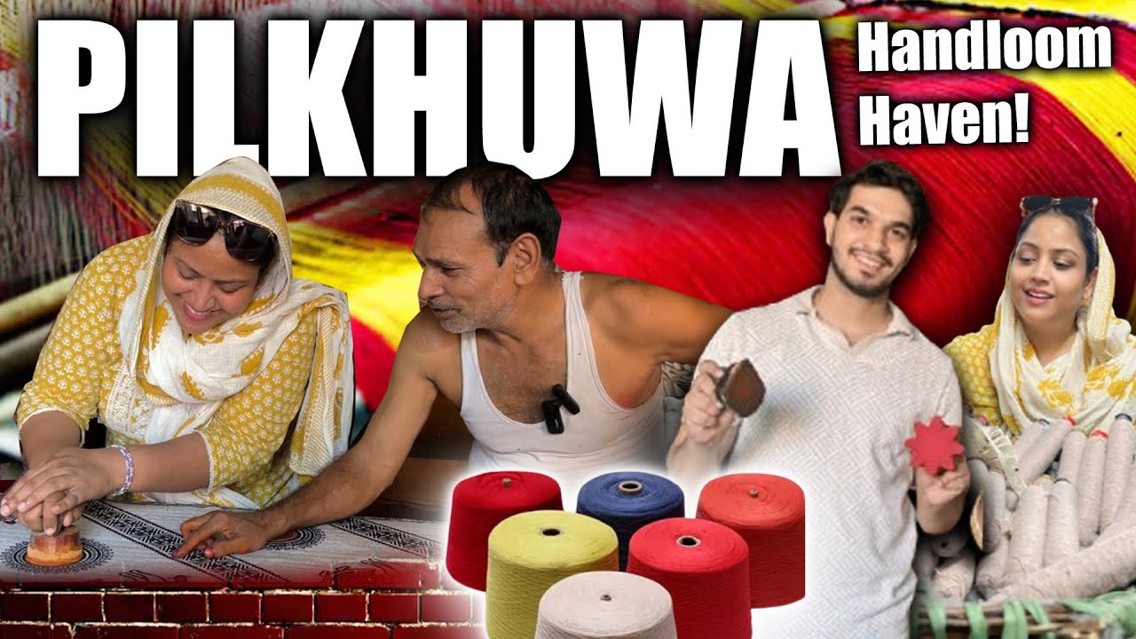 PILKHUWA l HAPUR CITY ,HANDLOOM HAVEN ! #waseemakhanofficial @shivprintspilkuwa #pilkhuwa #india