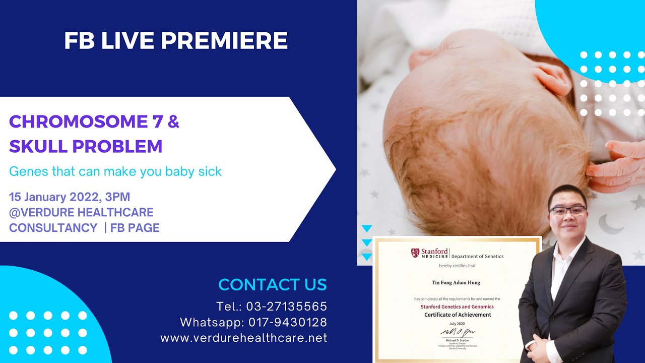Genetic Disorders - Chromosome 7 and Skull Problem  | Genes | Carrier Genetic Test