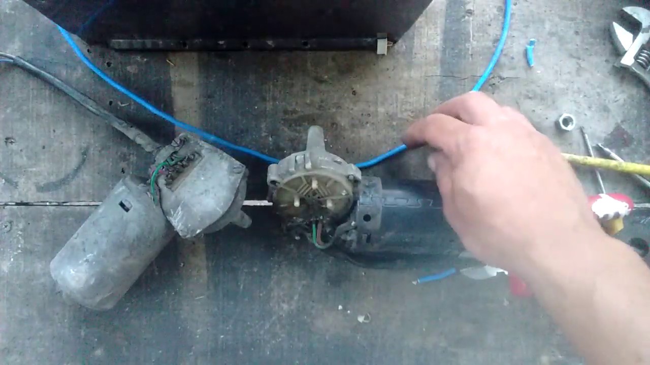 LIMPIAPARABRISAS prueba y reparación de MOTOR